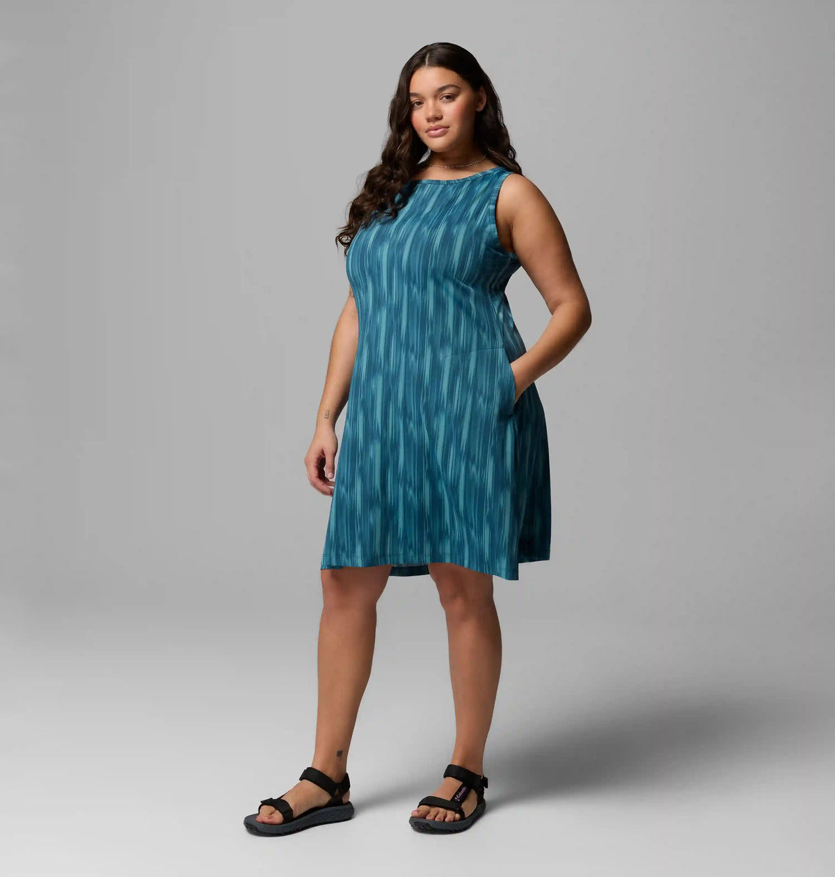 Women's Chill River Printed Dress - Plus Size