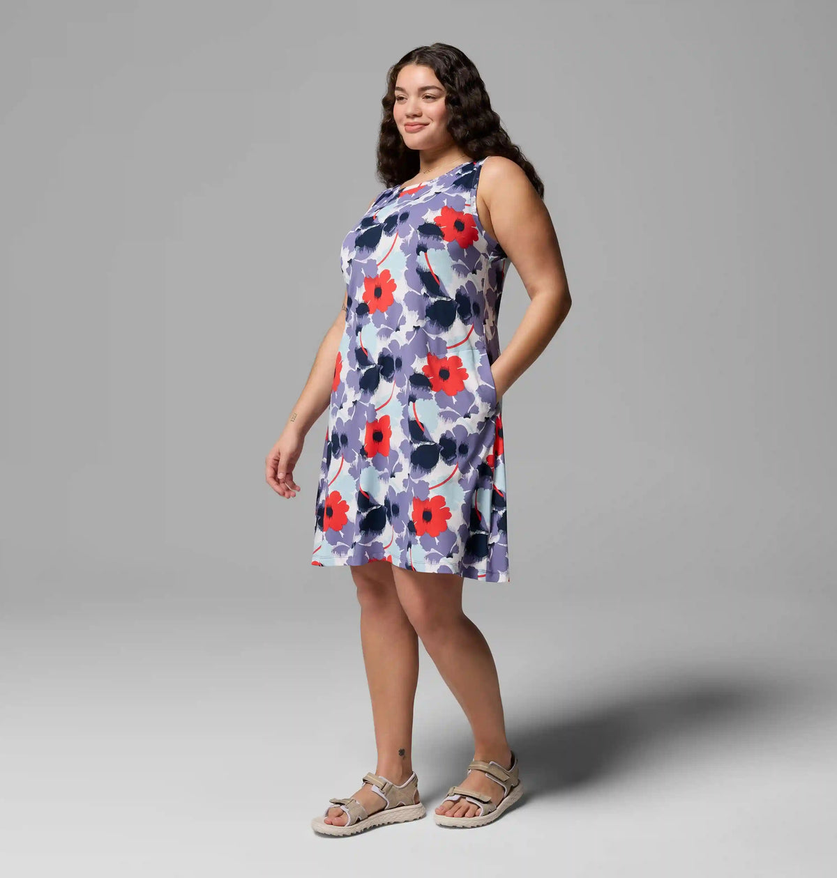 Women's Chill River Printed Dress - Plus Size