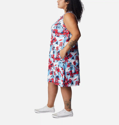Women's Chill River Printed Dress - Plus Size