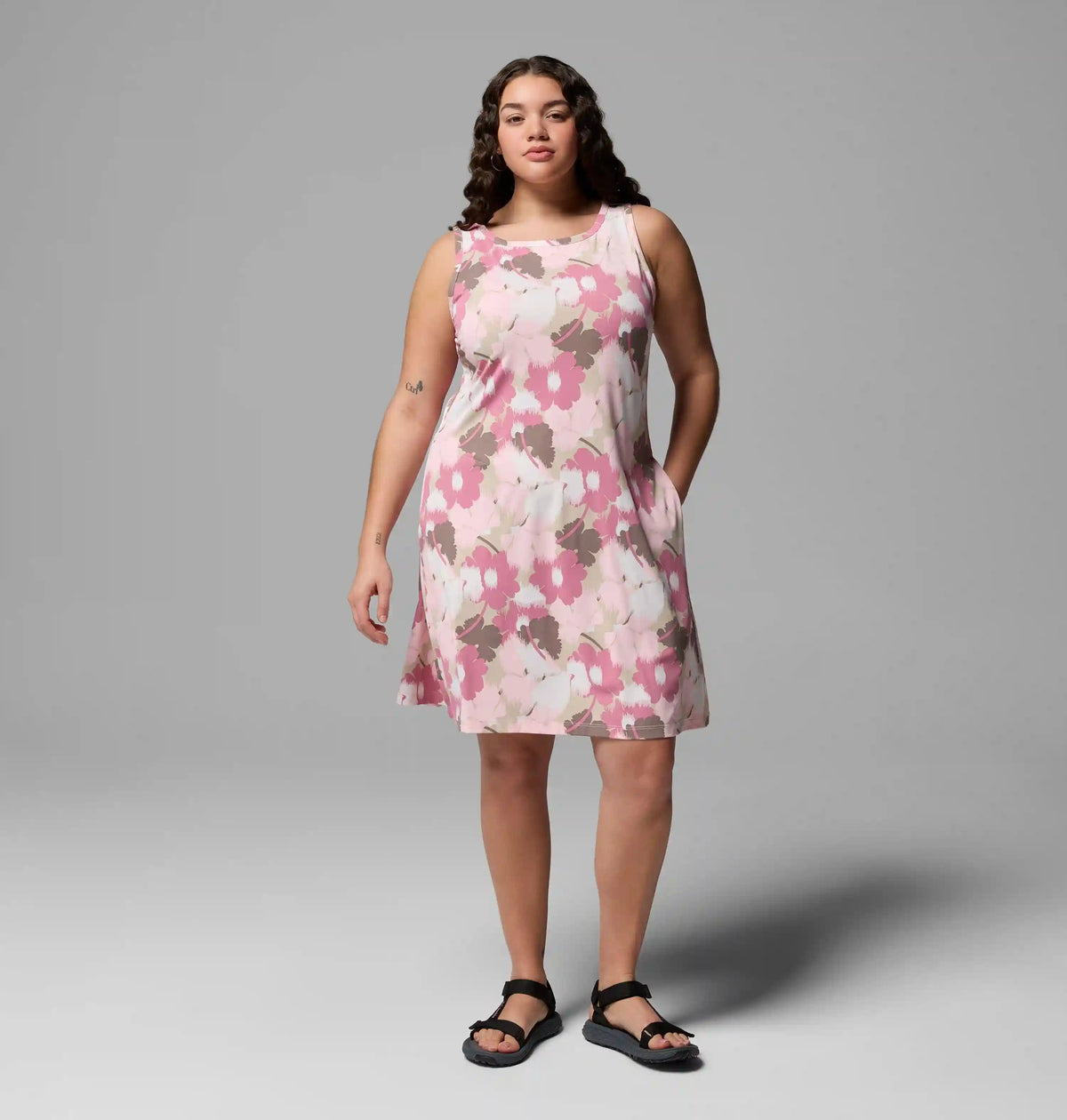 Women's Chill River Printed Dress - Plus Size
