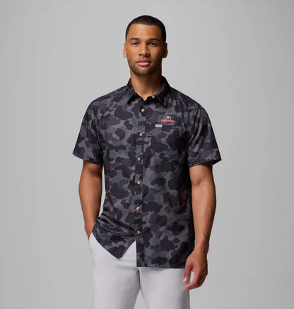 Men's Collegiate PFG Super Slack Tide Shirt - Georgia