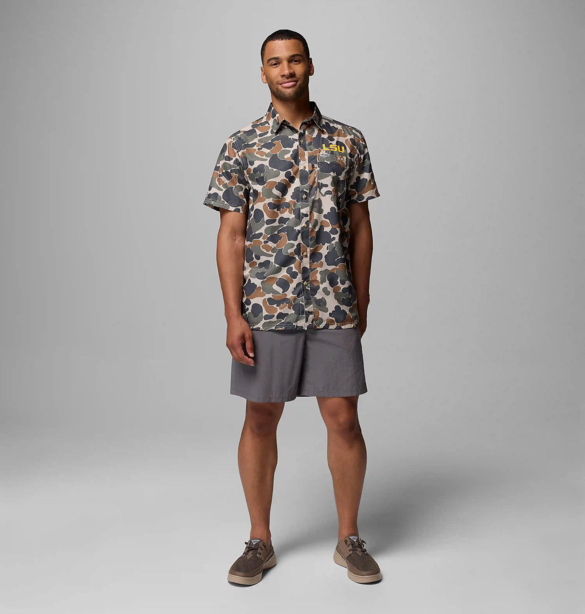 Men's Collegiate PFG Super Slack Tide Shirt - LSU
