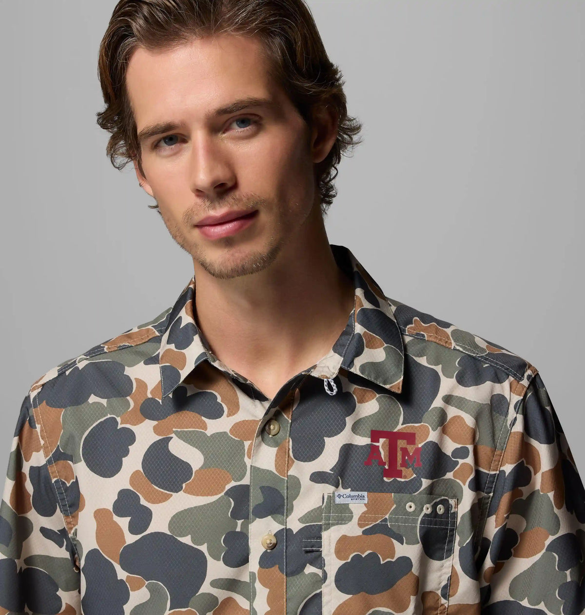 Men's Collegiate PFG Super Slack Tide Shirt - Texas A&M