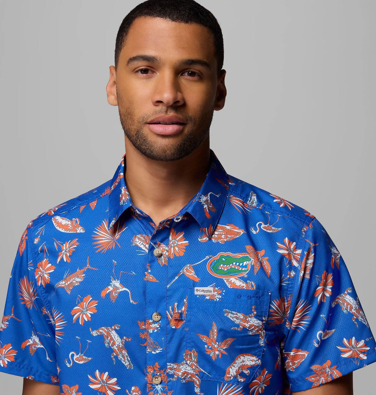 Men's Collegiate PFG Super Slack Tide Shirt - Florida