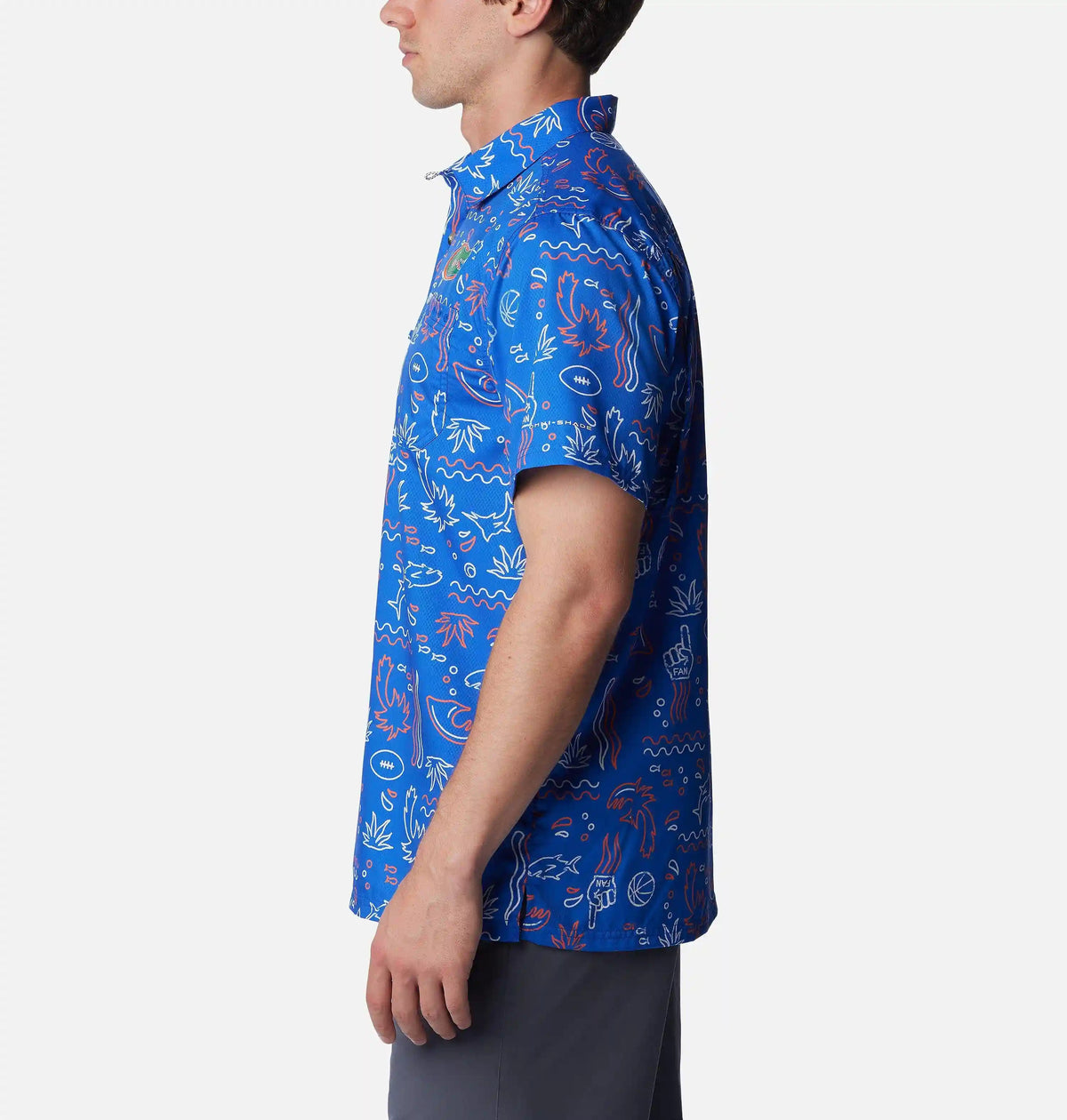 Men's Collegiate PFG Super Slack Tide Shirt - Florida