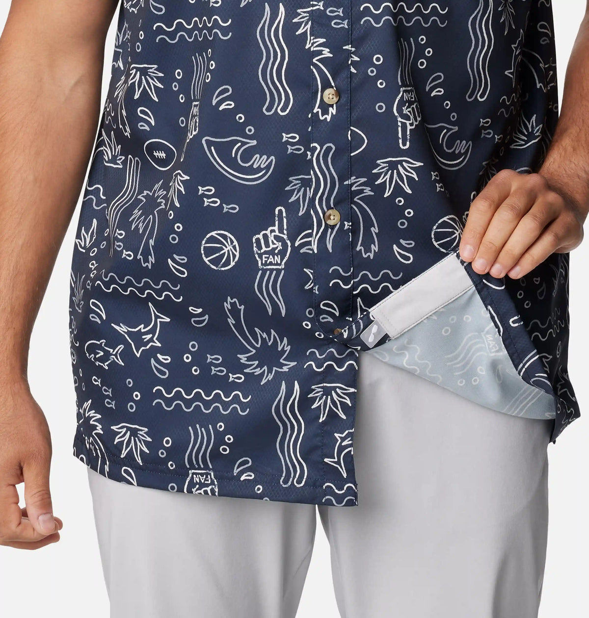 Men's Dallas Cowboys PFG Super Slack Tide Shirt
