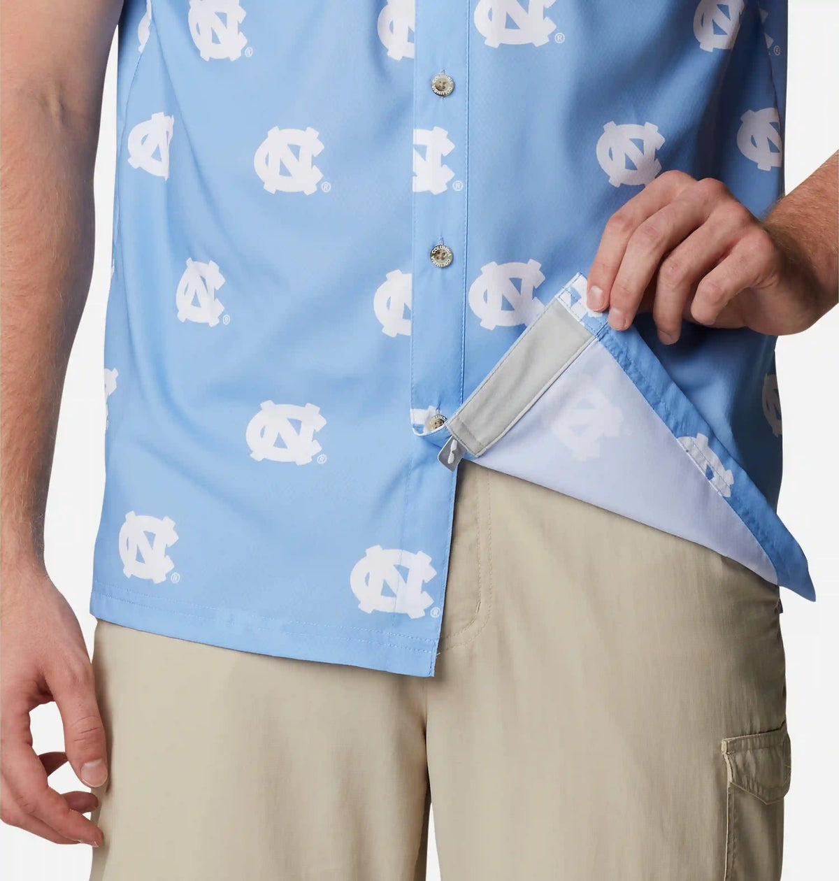 Men's Collegiate PFG Super Slack Tide Shirt - North Carolina