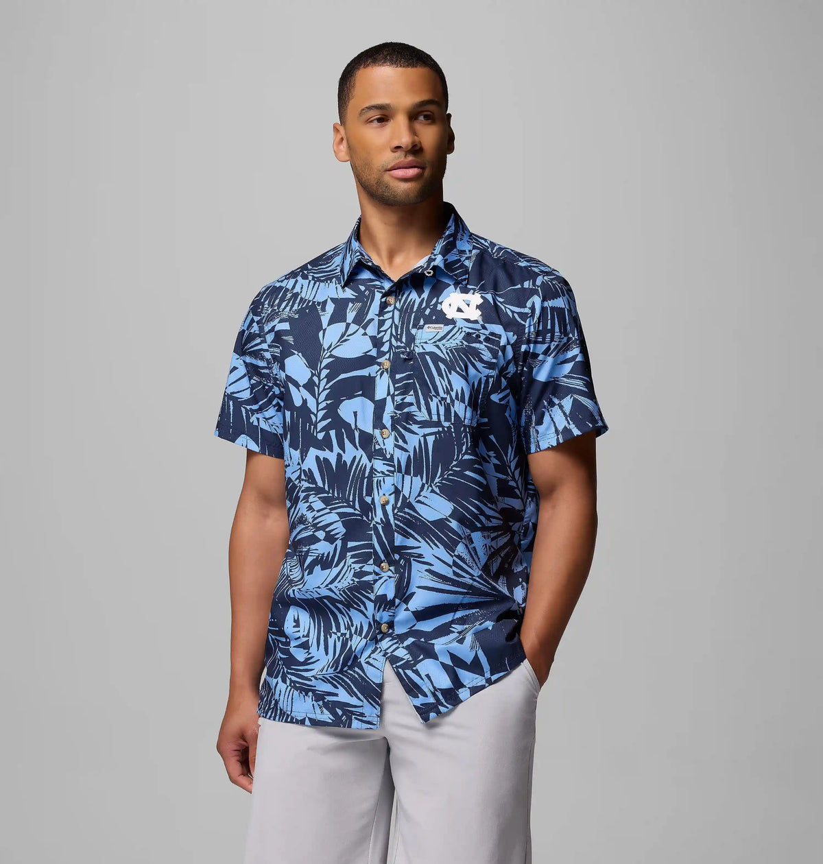 Men's Collegiate PFG Super Slack Tide Shirt - North Carolina
