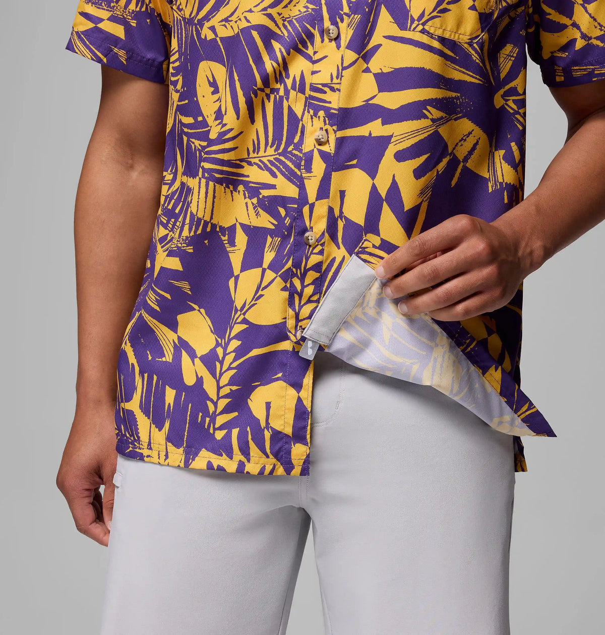 Men's Collegiate PFG Super Slack Tide Shirt - LSU