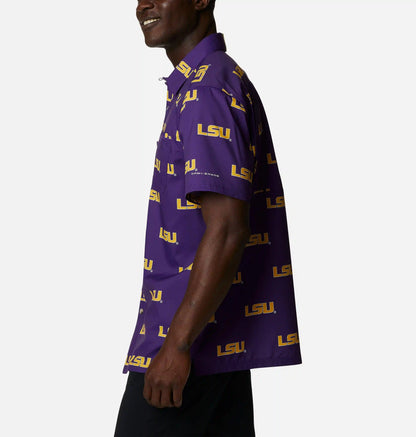 Men's Collegiate PFG Super Slack Tide Shirt - LSU