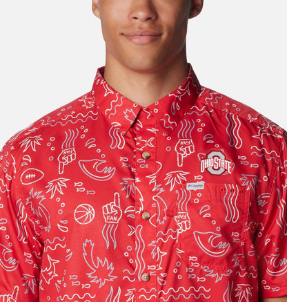 Men's Collegiate PFG Super Slack Tide Shirt - Ohio State