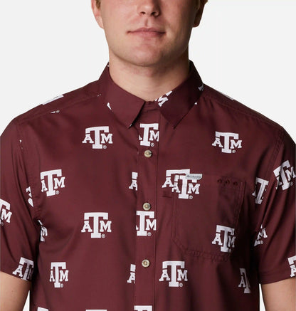 Men's Collegiate PFG Super Slack Tide Shirt - Texas A&M