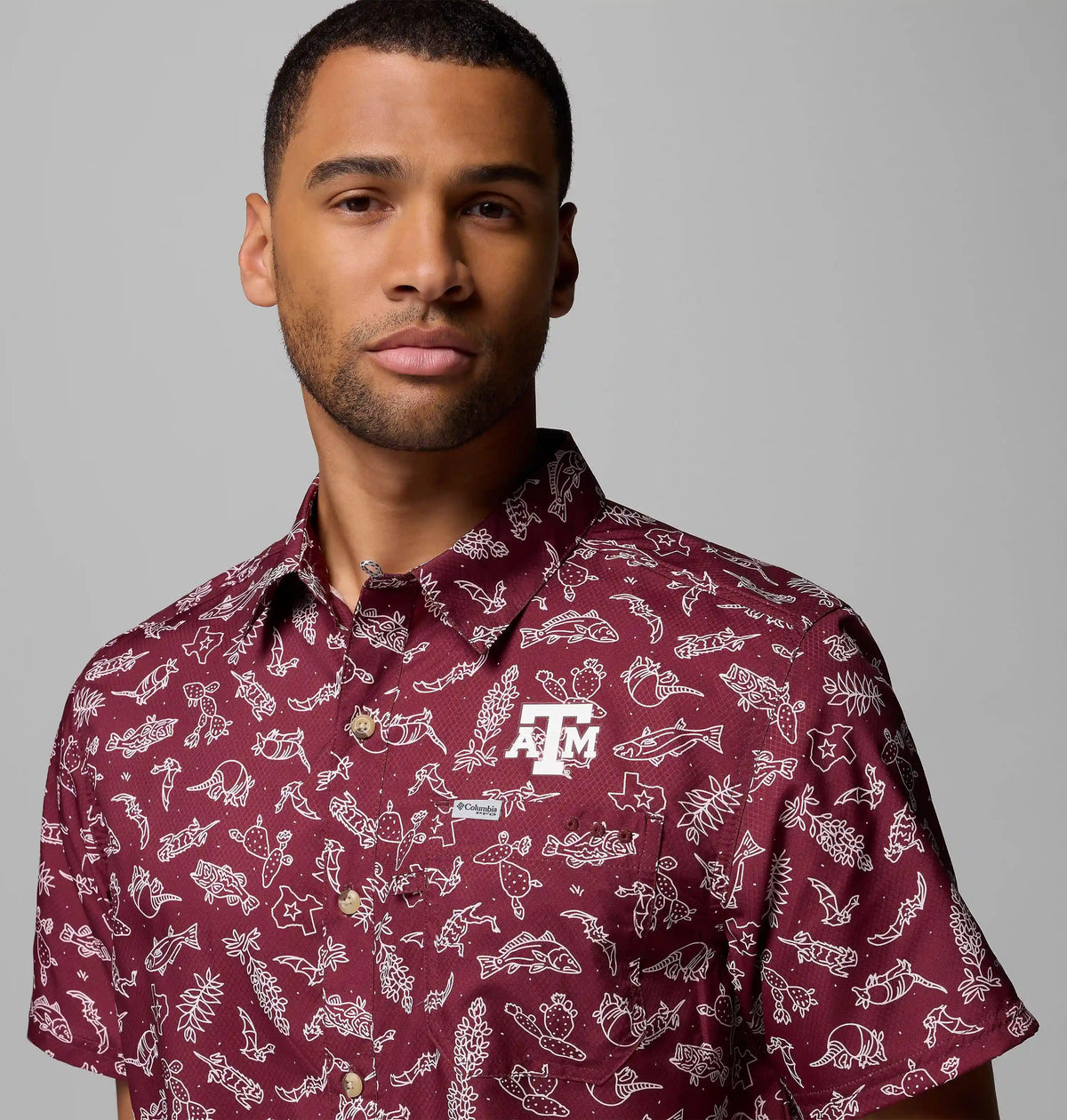 Men's Collegiate PFG Super Slack Tide Shirt - Texas A&M