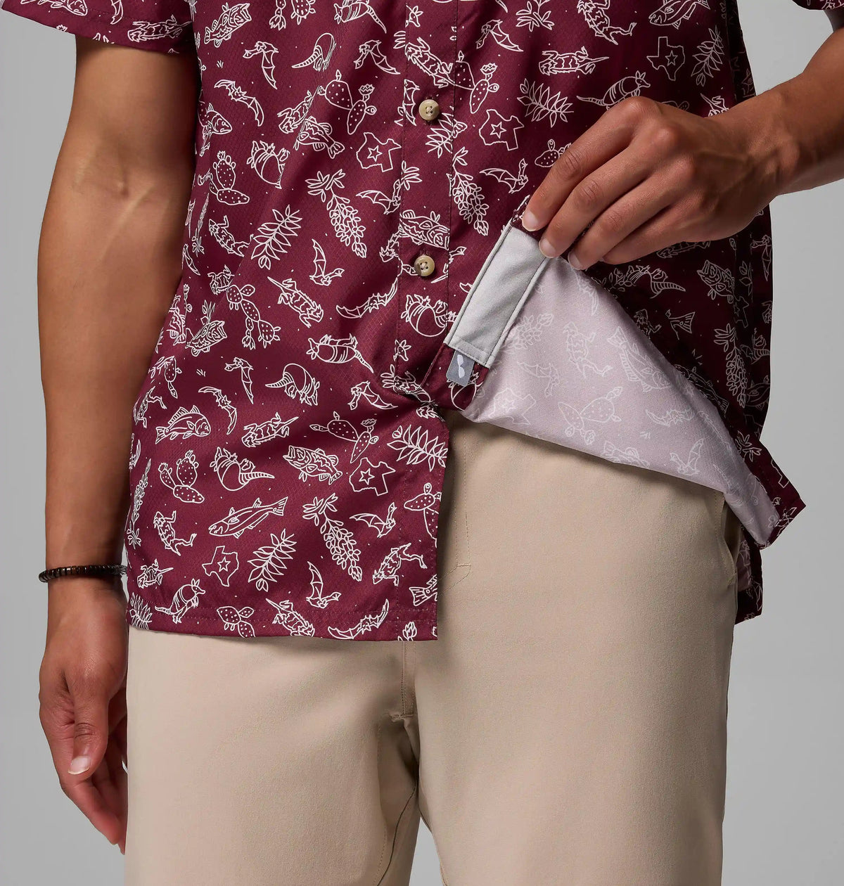 Men's Collegiate PFG Super Slack Tide Shirt - Texas A&M
