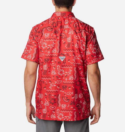 Men's Collegiate PFG Super Slack Tide Shirt - Georgia
