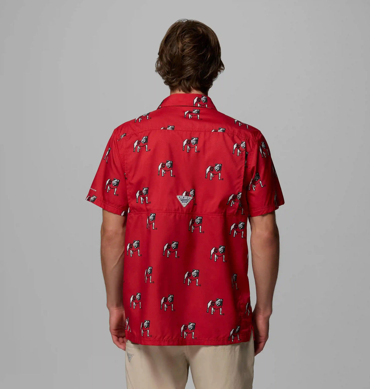 Men's Collegiate PFG Super Slack Tide Shirt - Georgia