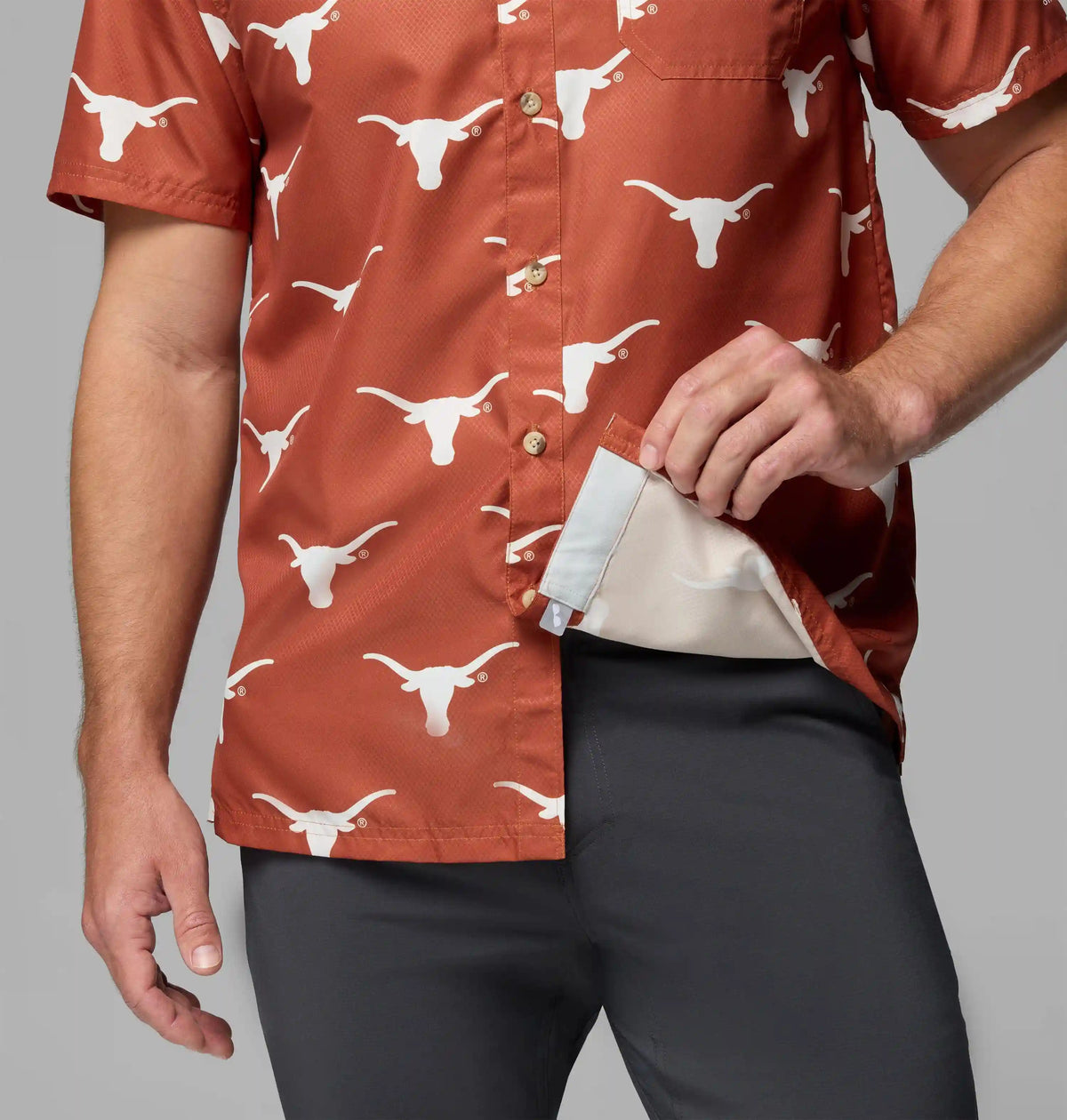 Men's Collegiate PFG Super Slack Tide Shirt - Texas