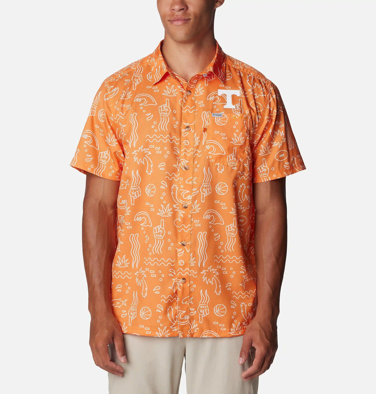 Men's Collegiate PFG Super Slack Tide Shirt - Tennessee
