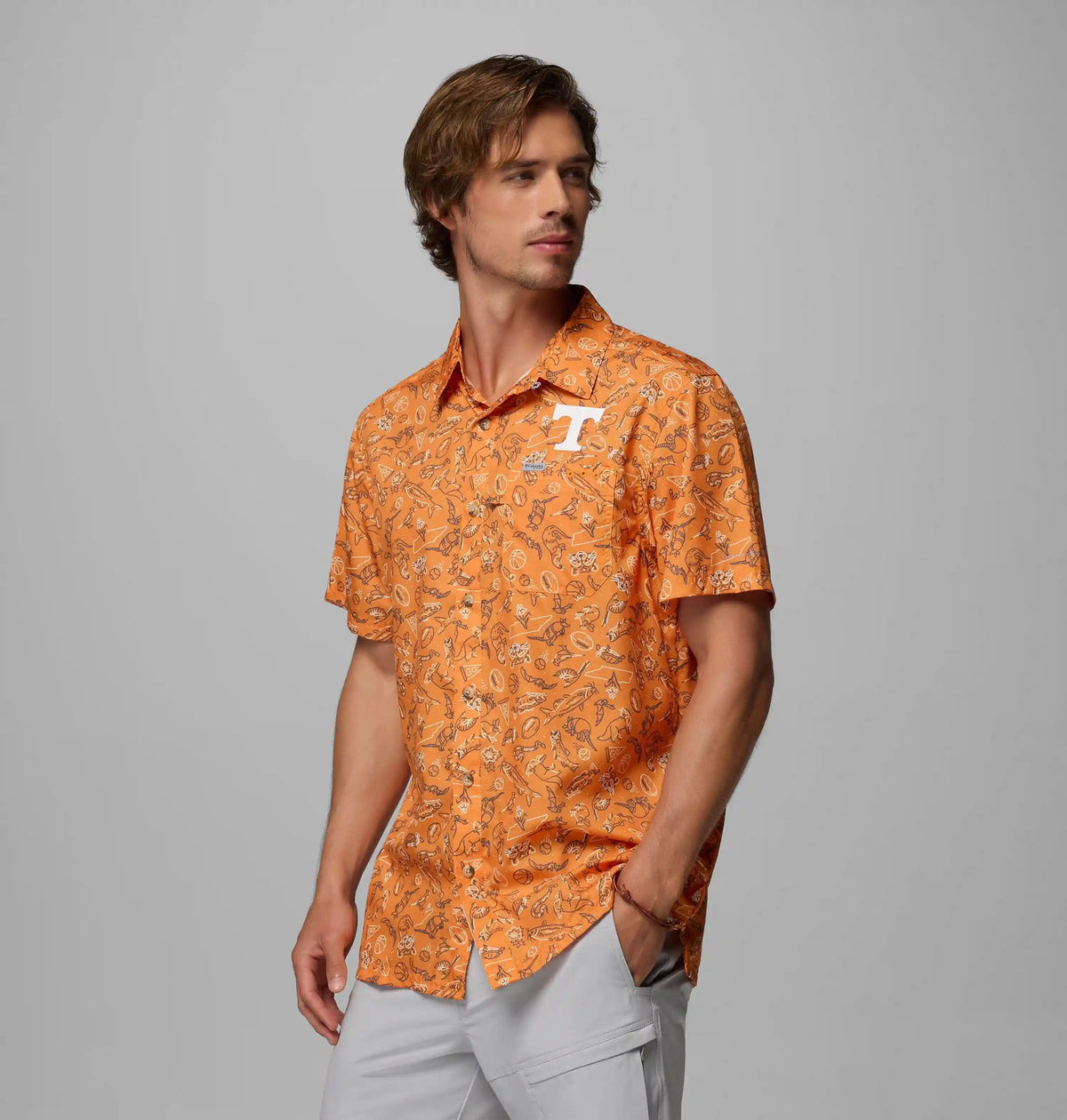 Men's Collegiate PFG Super Slack Tide Shirt - Tennessee