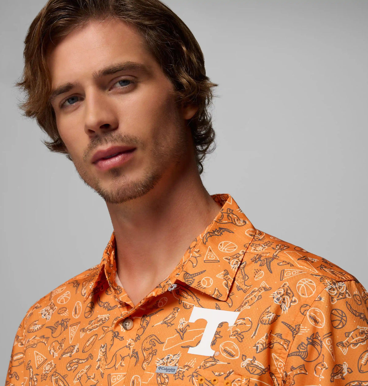 Men's Collegiate PFG Super Slack Tide Shirt - Tennessee