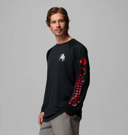Men's Collegiate PFG Terminal Tackle Long Sleeve Shirt - Georgia