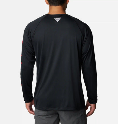 Men's Collegiate PFG Terminal Tackle Long Sleeve Shirt - Georgia