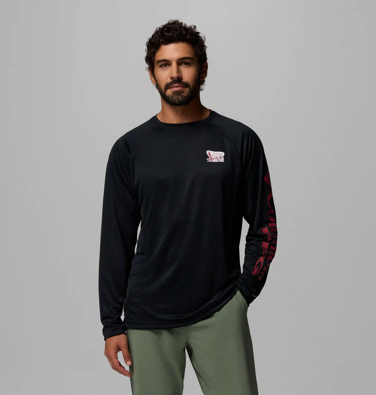Men's Collegiate PFG Terminal Tackle Long Sleeve Shirt - Oklahoma