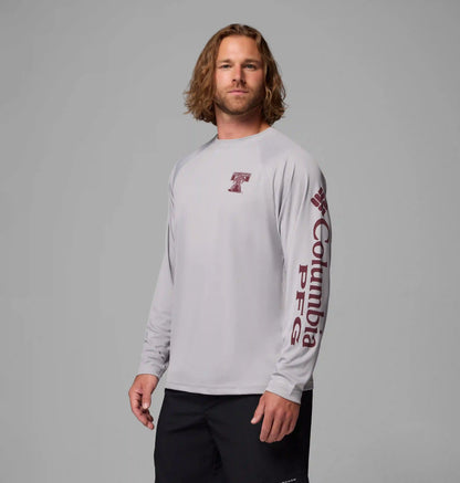 Men's Collegiate PFG Terminal Tackle Long Sleeve Shirt - Texas A&M