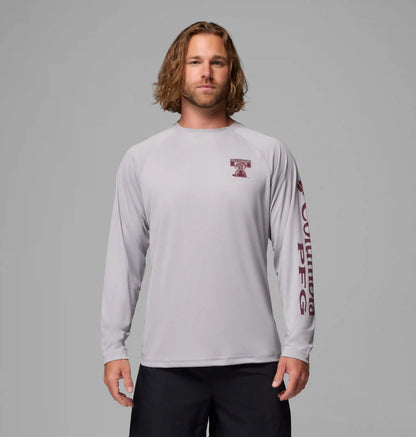 Men's Collegiate PFG Terminal Tackle Long Sleeve Shirt - Texas A&M