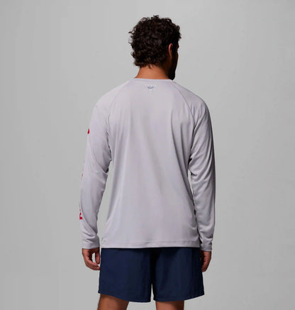 Men's Collegiate PFG Terminal Tackle Long Sleeve Shirt - Georgia