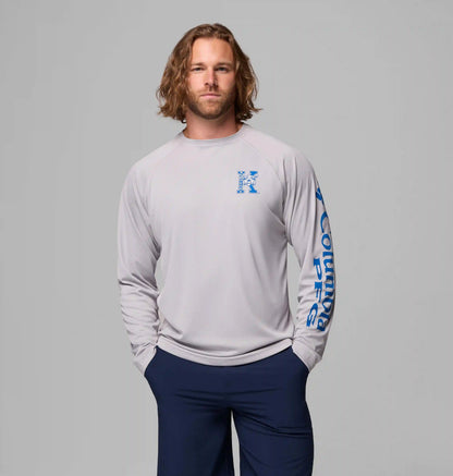 Men's Collegiate PFG Terminal Tackle Long Sleeve Shirt - Kentucky