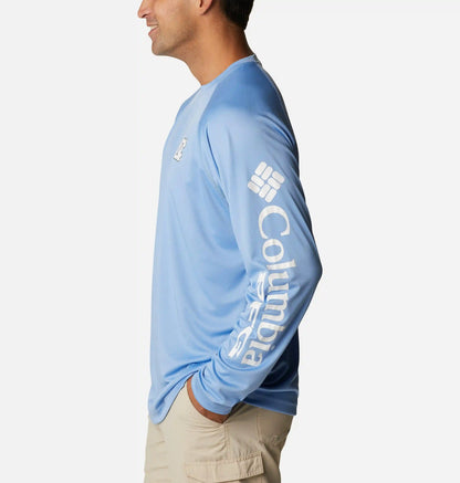 Men's Collegiate PFG Terminal Tackle Long Sleeve Shirt - North Carolina