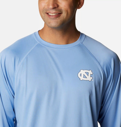 Men's Collegiate PFG Terminal Tackle Long Sleeve Shirt - North Carolina