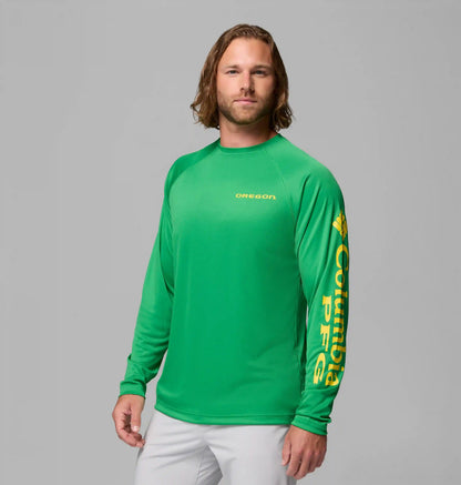 Men's Collegiate PFG Terminal Tackle Long Sleeve Shirt - Oregon