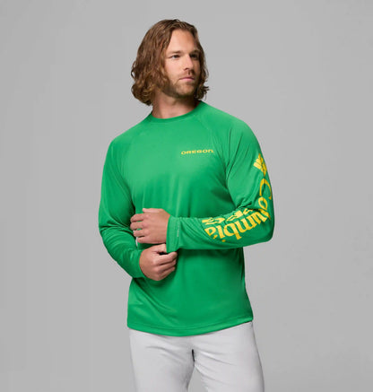 Men's Collegiate PFG Terminal Tackle Long Sleeve Shirt - Oregon