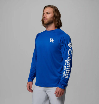 Men's Collegiate PFG Terminal Tackle Long Sleeve Shirt - Kentucky