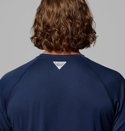 Men's Collegiate PFG Terminal Tackle Long Sleeve Shirt - Michigan