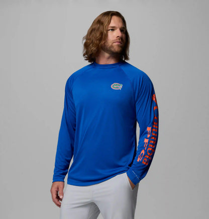 Men's Collegiate PFG Terminal Tackle Long Sleeve Shirt - Florida