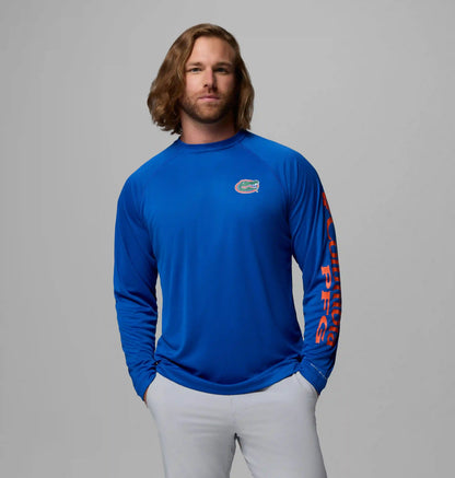 Men's Collegiate PFG Terminal Tackle Long Sleeve Shirt - Florida