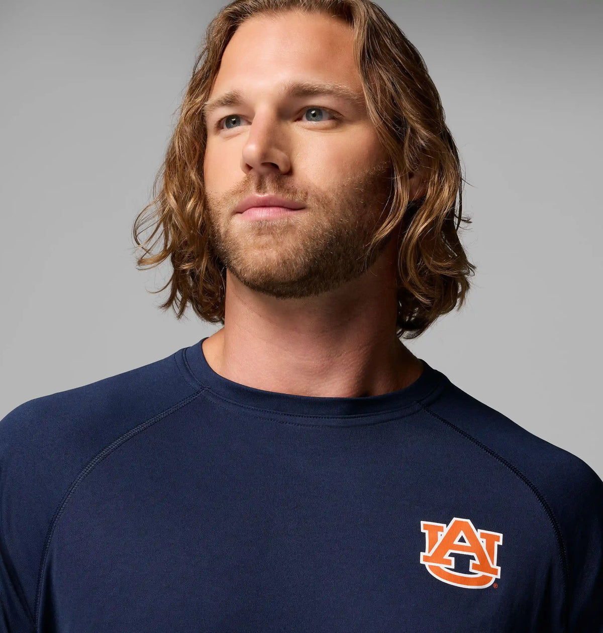 Men's Collegiate PFG Terminal Tackle Long Sleeve Shirt - Auburn