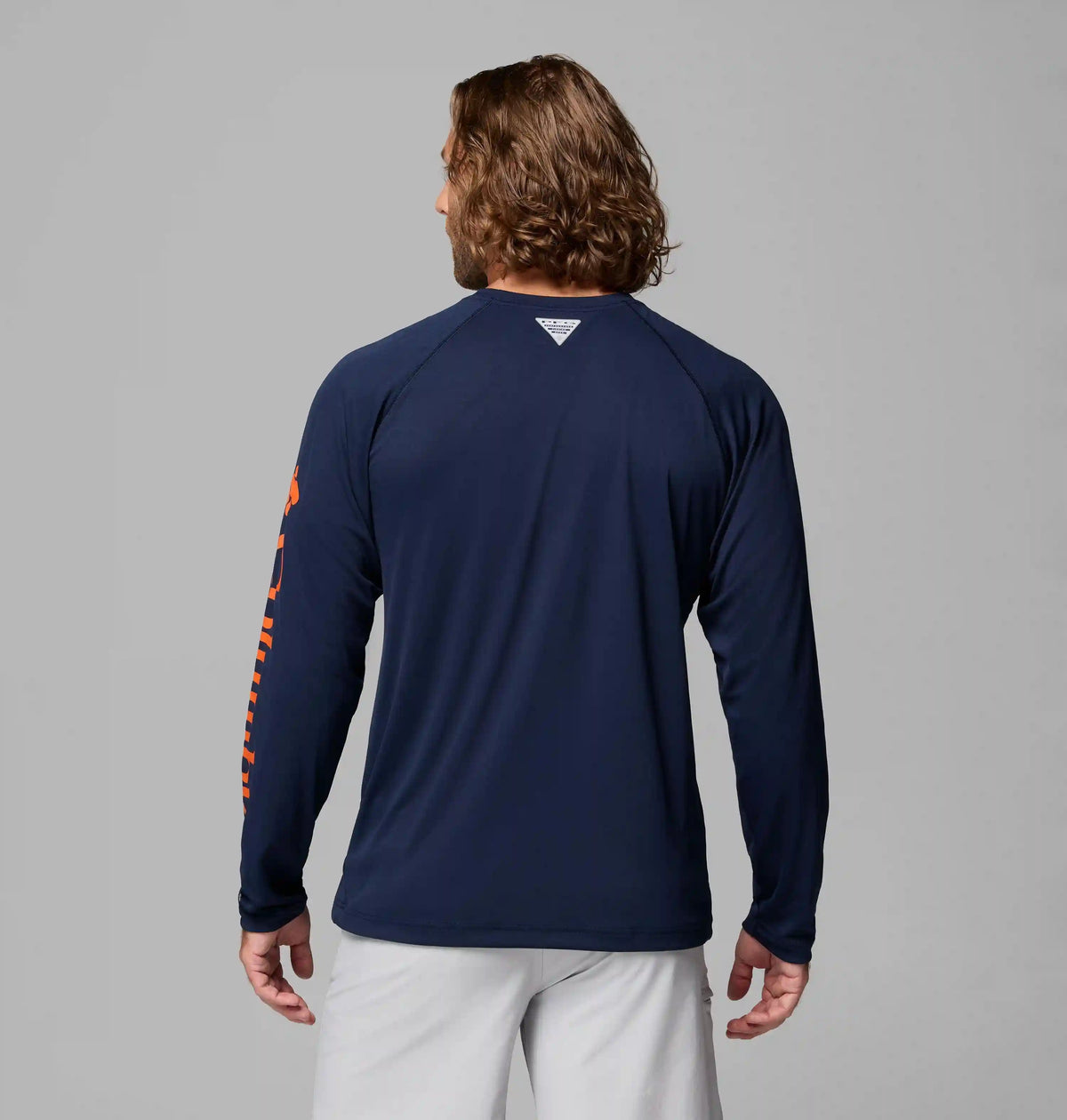 Men's Collegiate PFG Terminal Tackle Long Sleeve Shirt - Auburn