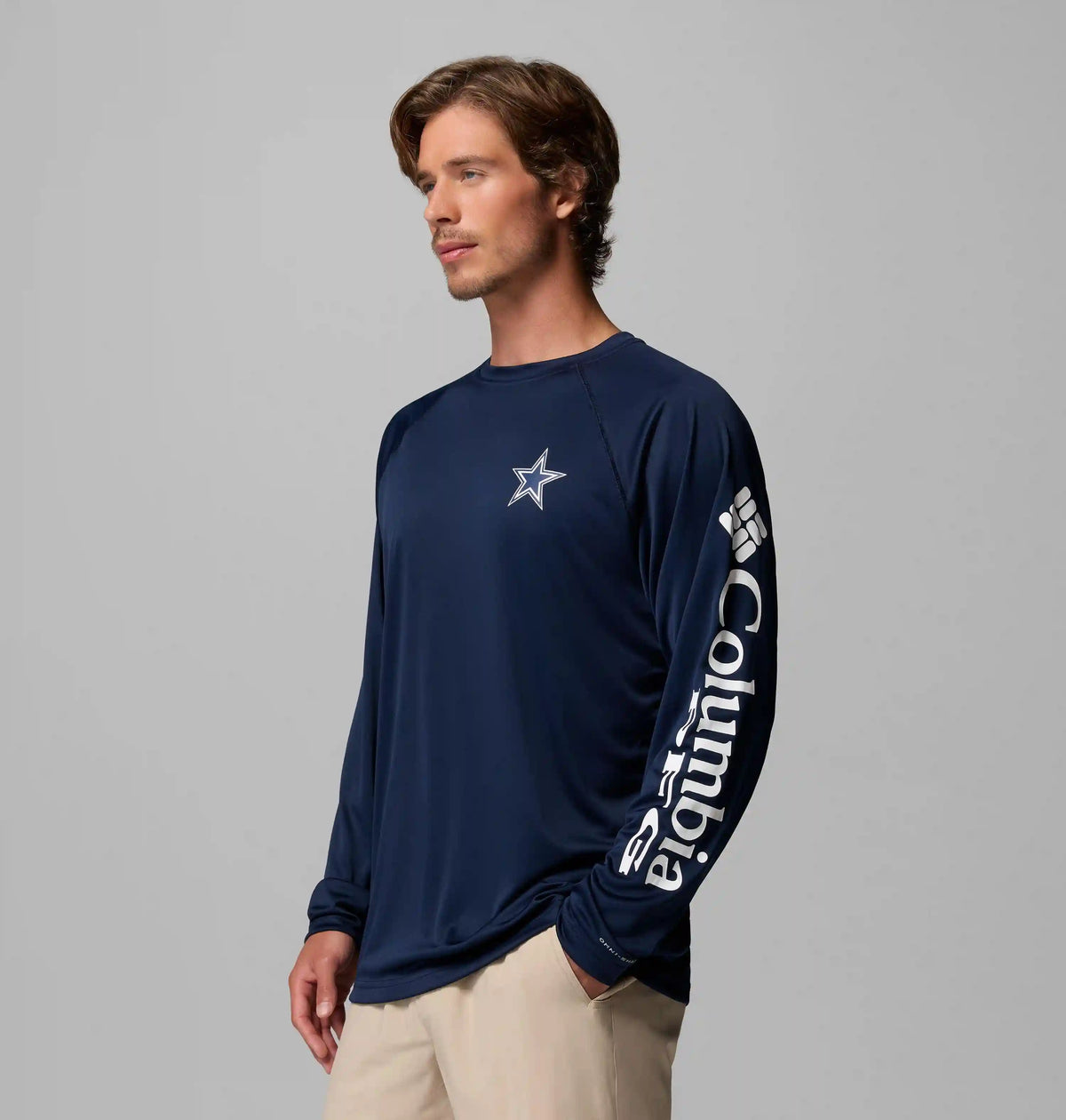Men's PFG Terminal Tackle Long Sleeve Shirt - Dallas Cowboys