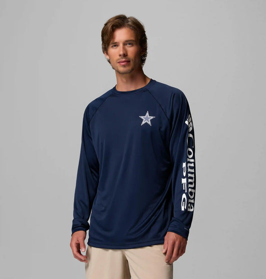Men's PFG Terminal Tackle Long Sleeve Shirt - Dallas Cowboys