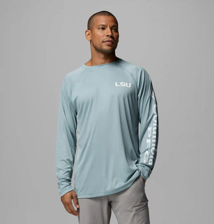 Men's Collegiate PFG Terminal Tackle Long Sleeve Shirt - LSU