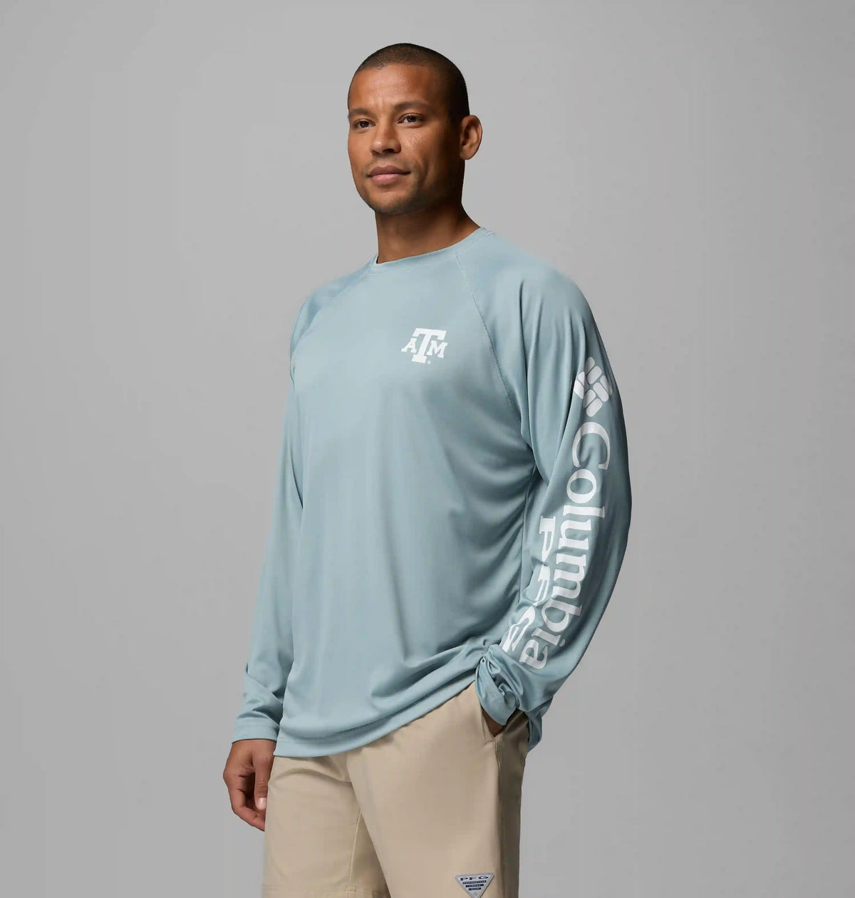 Men's Collegiate PFG Terminal Tackle Long Sleeve Shirt - Texas A&M