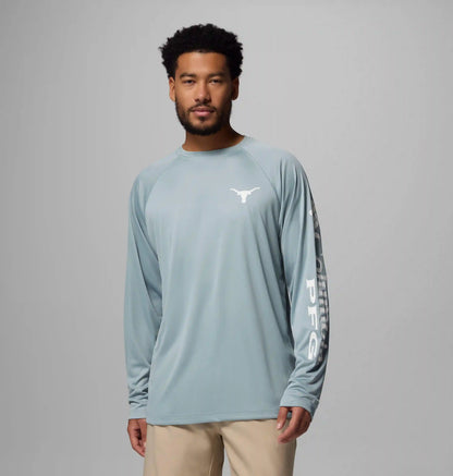 Men's Collegiate PFG Terminal Tackle Long Sleeve Shirt - Texas