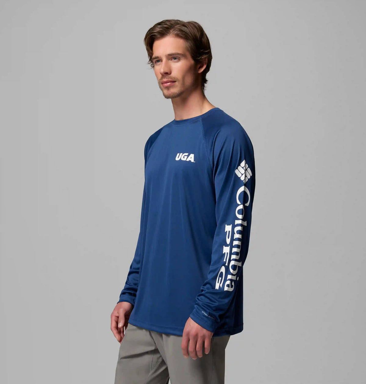 Men's Collegiate PFG Terminal Tackle Long Sleeve Shirt - Georgia