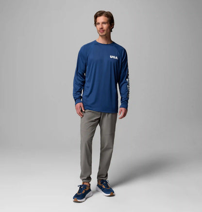 Men's Collegiate PFG Terminal Tackle Long Sleeve Shirt - Georgia