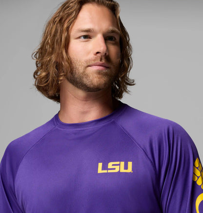 Men's Collegiate PFG Terminal Tackle Long Sleeve Shirt - LSU