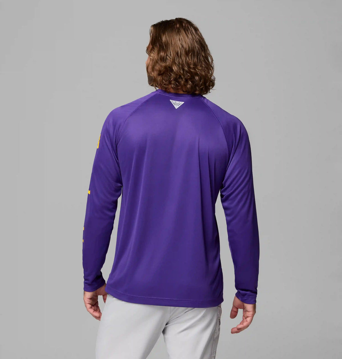 Men's Collegiate PFG Terminal Tackle Long Sleeve Shirt - LSU